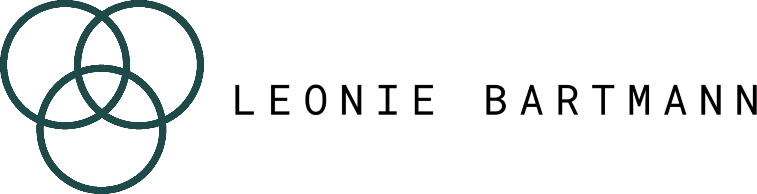 Leonie Bartmann - Logo - grün schwarz